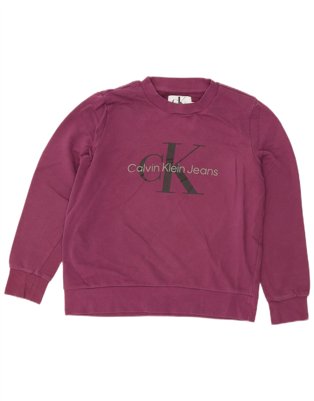 CALVIN KLEIN JEANS Grafisk sweatshirt til kvinder DK 16 Stor lilla