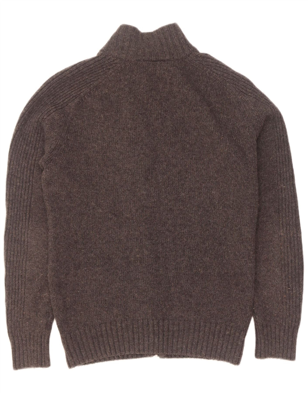 Woolrich Mens Graphic Cardigan Sweater Large Grey