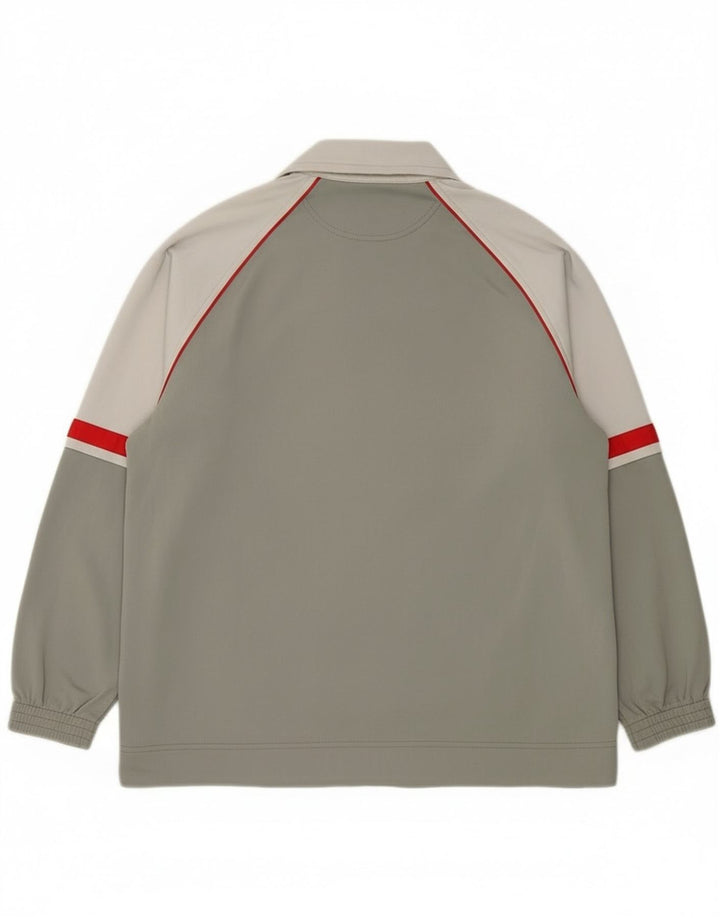 Champion Boys træningsdragt topjakke 13-14 år Grå Colourblock Polyester