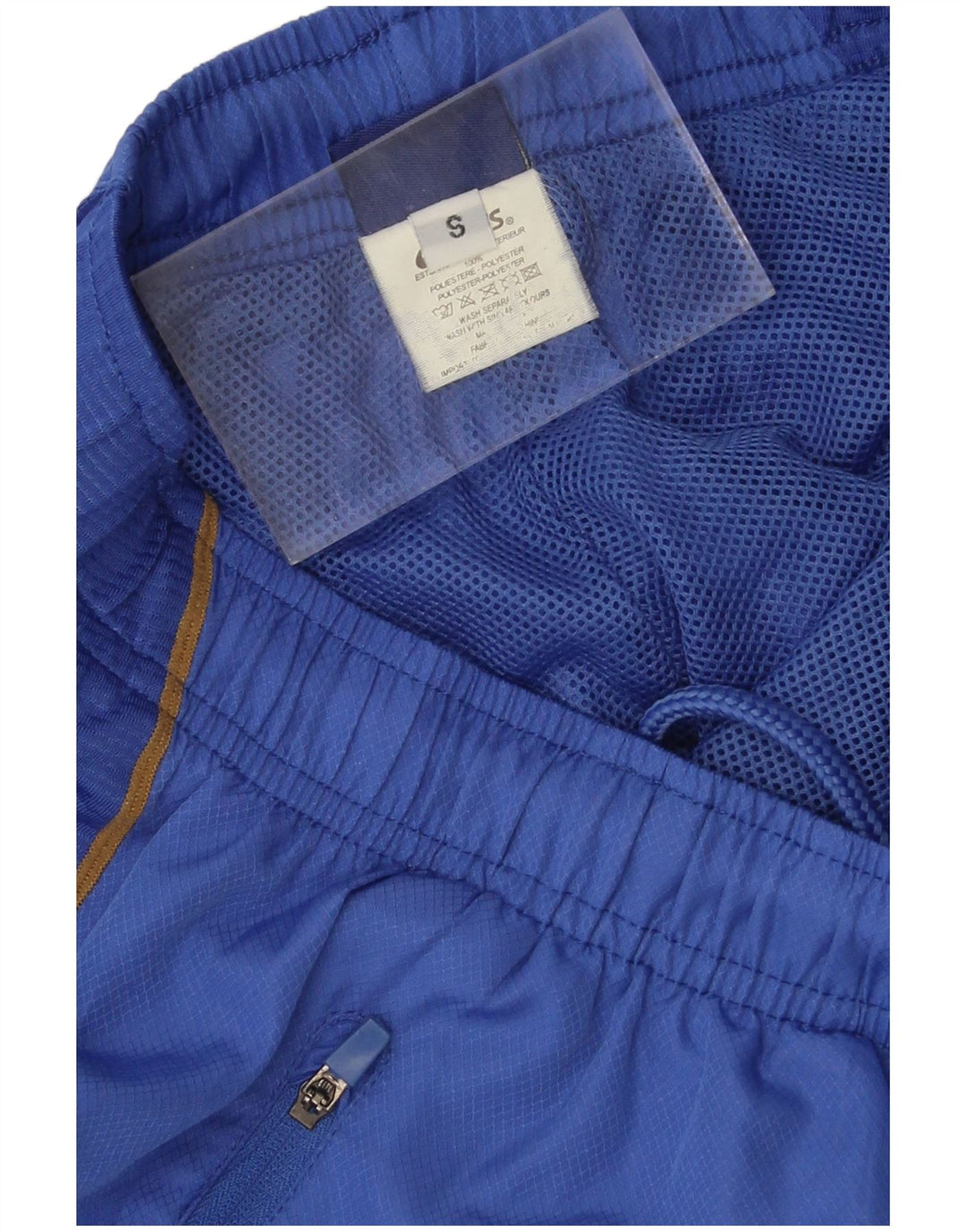 ASICS Træningsdragtsbukser til mænd Small Blue Colourblock Polyester