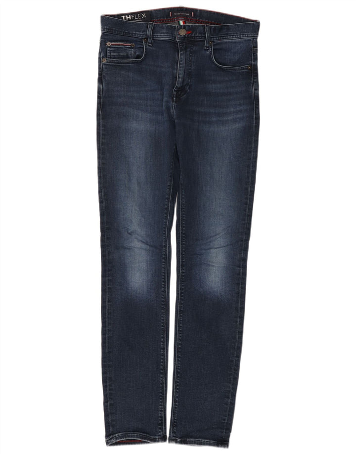 TOMMY HILFIGER Herre Bleecker Slim Jeans W30 L32 Blå Bomuld