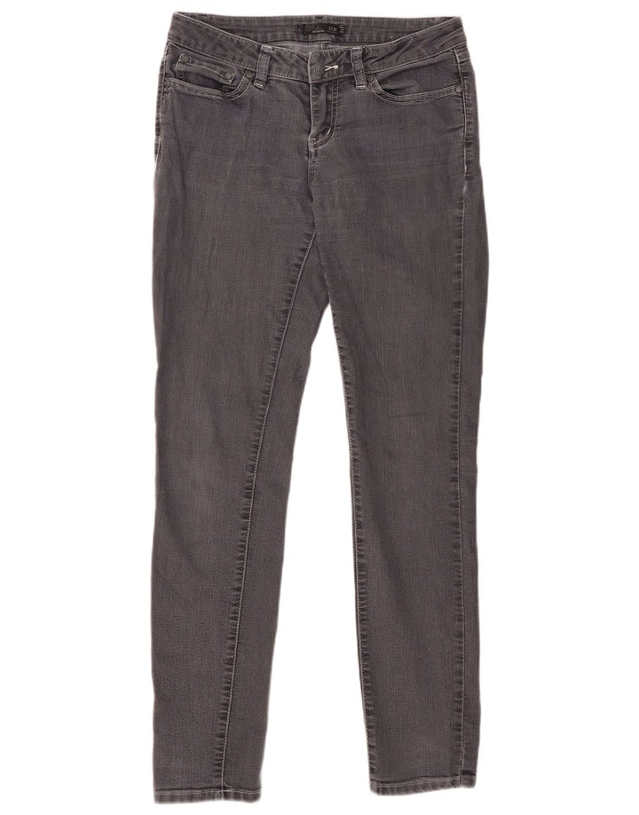 PRANA Dame Mid Rise Skinny Jeans US 2 XS W26 L31 Grå Bomuld