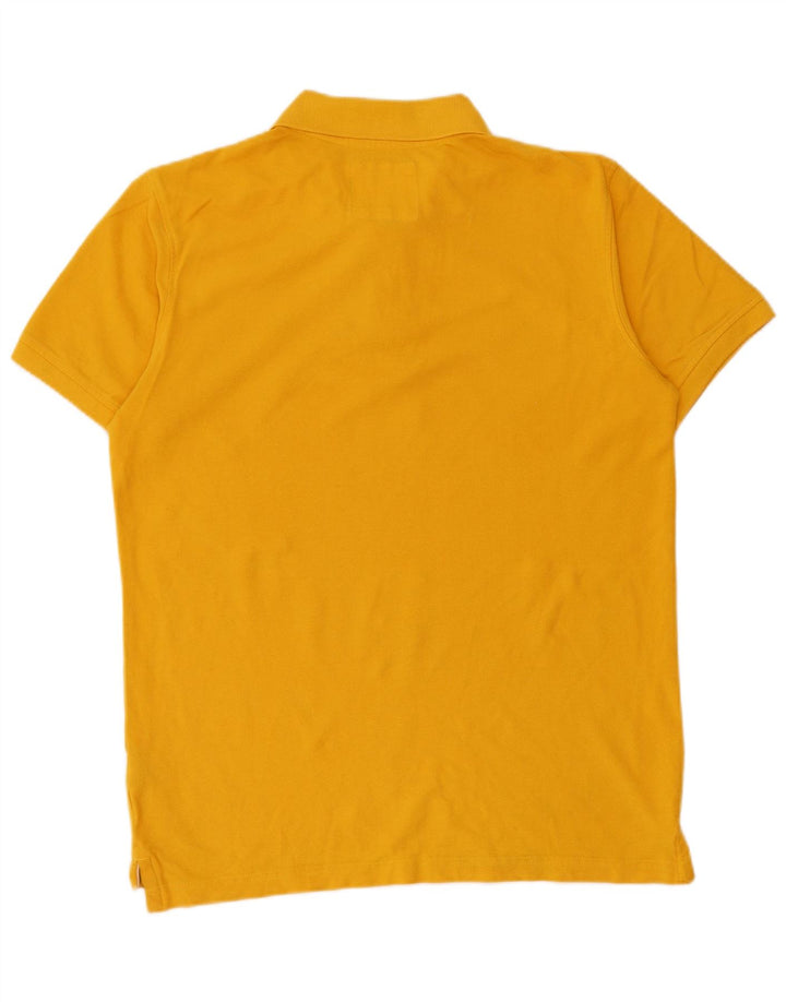 Besætningstøj Herre poloshirt Medium gul bomuld