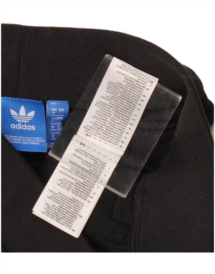 Adidas Dame træningsdragt Bukser UK 8 Small Black Bomuld