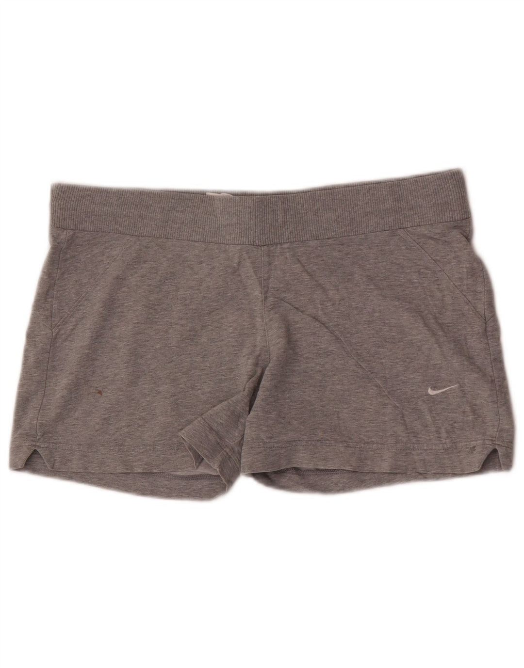 Nike sportsshorts til kvinder UK 12/14 mellemgrå bomuld