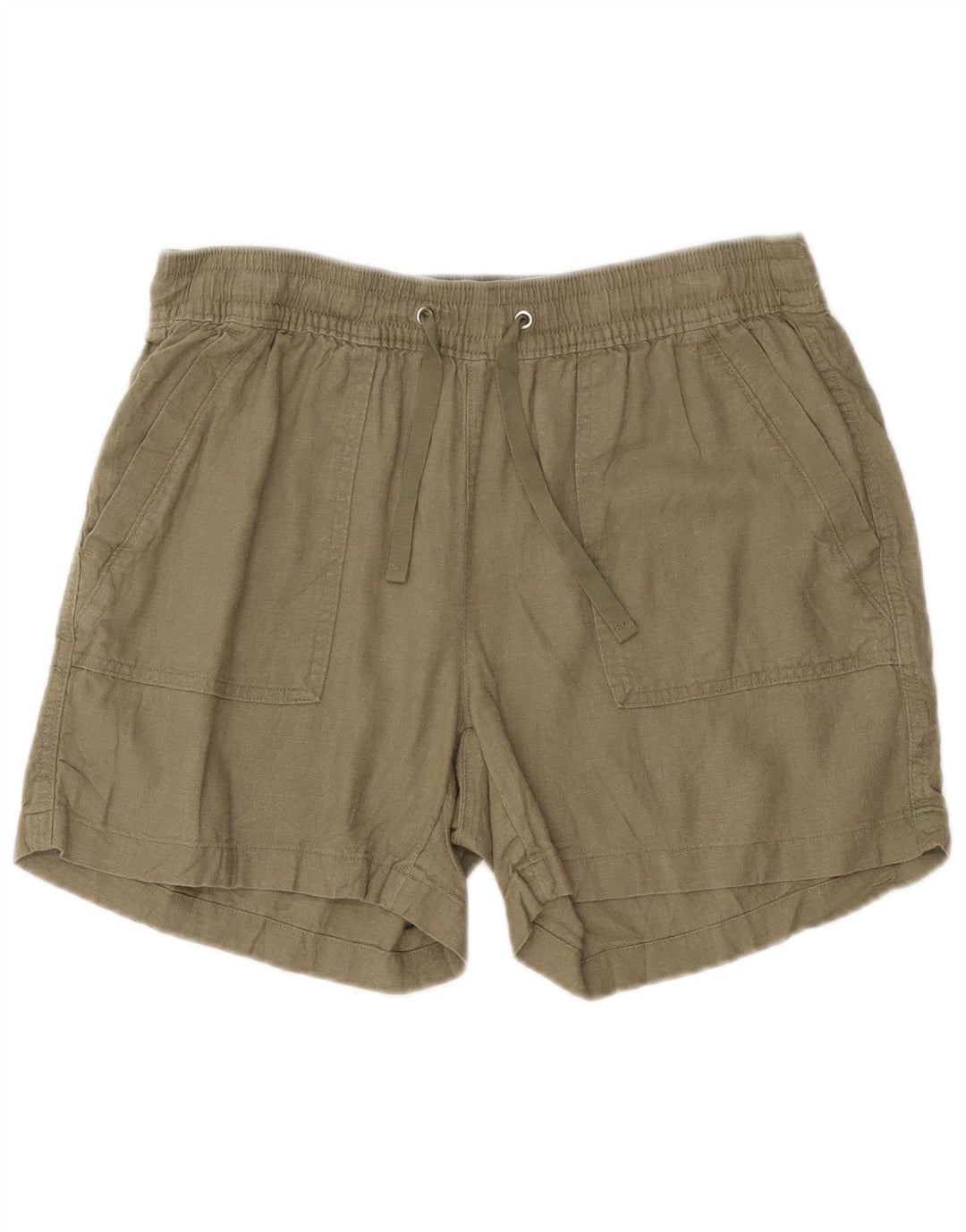 Nautica Chino Shorts til kvinder Medium W30 Khaki Linned