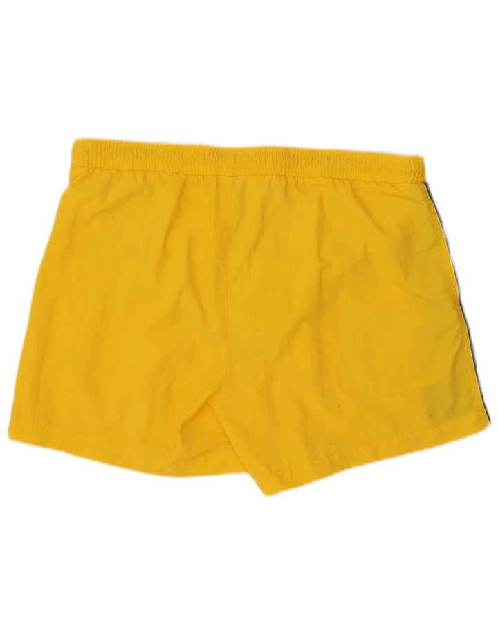 Fila Herre grafiske svømmeshorts XL Gul Colourblock Polyamid