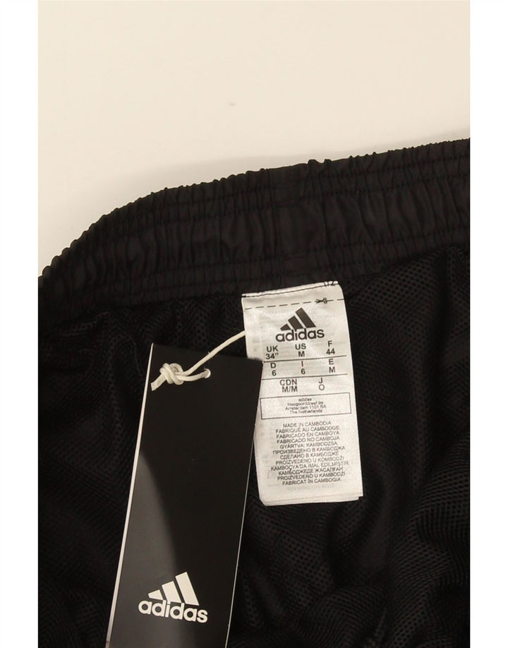 ADIDAS Sportsshorts til mænd, store sorte polyester