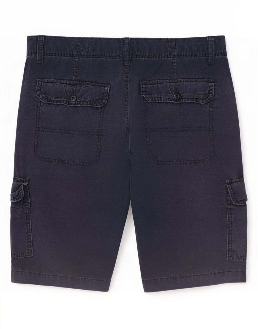 Gap Herre Cargo Shorts W28 Mellem marineblå stribet bomuld