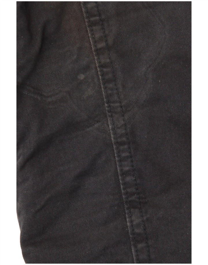 Hollister Herre Utility Jacket UK 40 Large Black Cotton