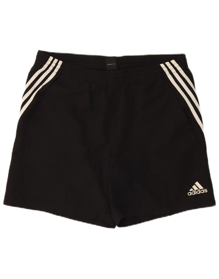 ADIDAS Sportsshorts til mænd, store sorte polyester