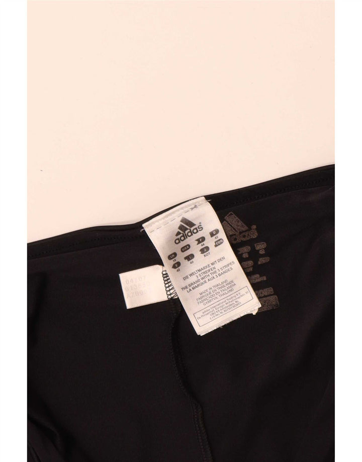 Adidas Dame Tennis Nederdel UK 14 Medium Sort Polyester