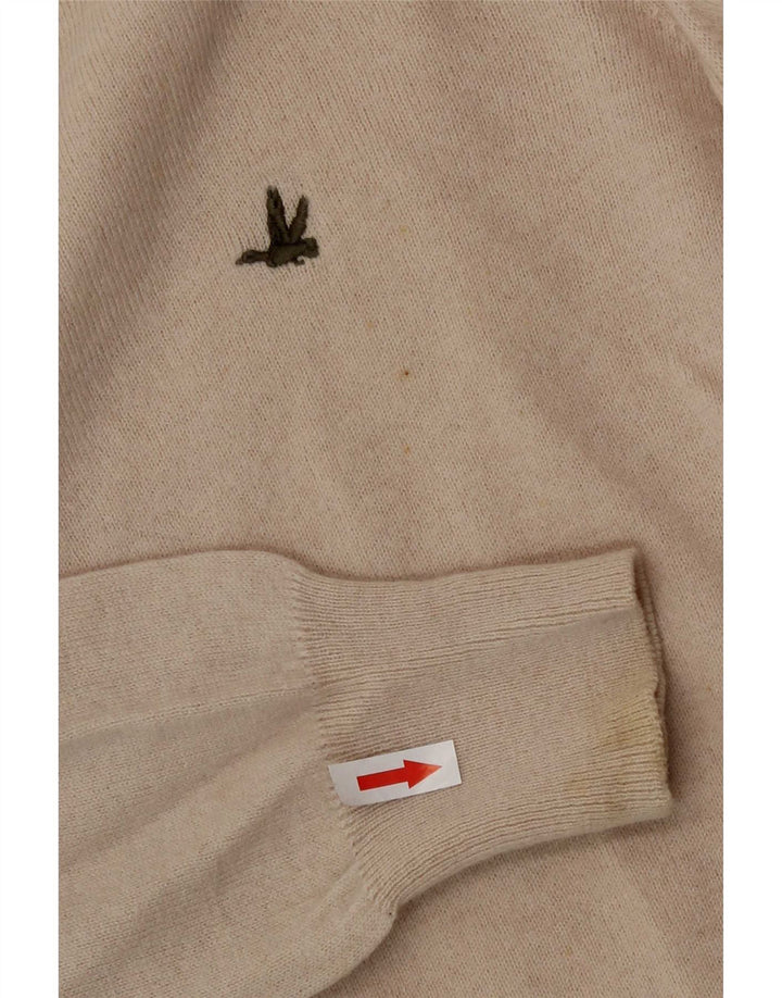 Brooksfield Herre sweater med rund hals IT 50 Medium Beige Uld