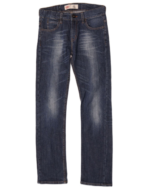 Levi's Boys 511 Slim Jeans 13-14 år W28 L30 Blå Bomuld
