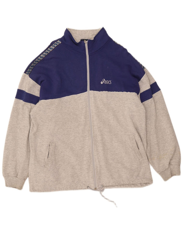 ASICS Grafisk træningsdragt til mænd Topjakke XL Grå Colourblock