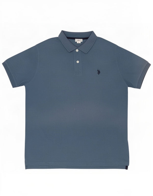 U.S. Polo Assn. Herre poloshirt XL blå bomuld