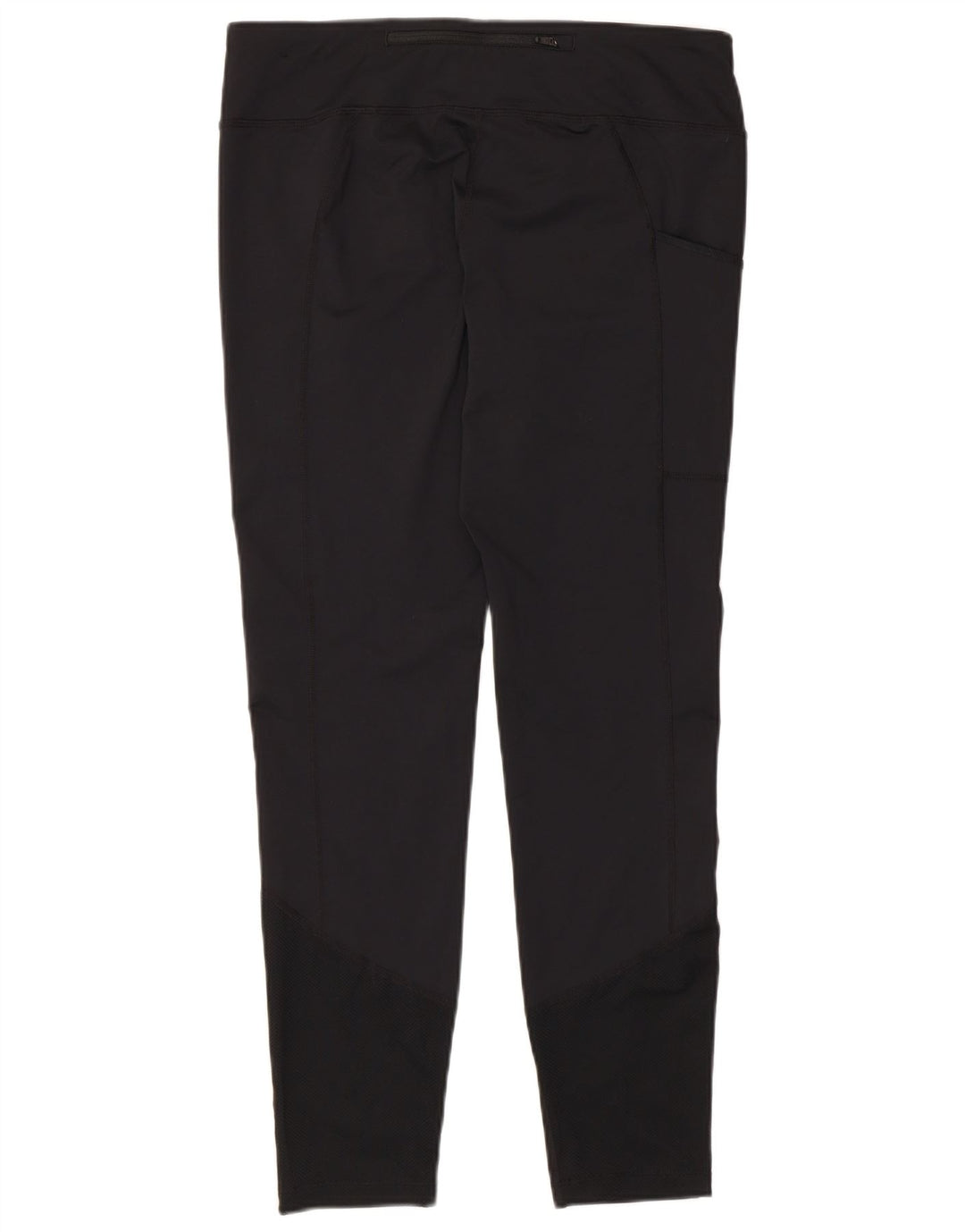 NIKE Dame Dri Fit Leggings UK 16 Large Black Polyester