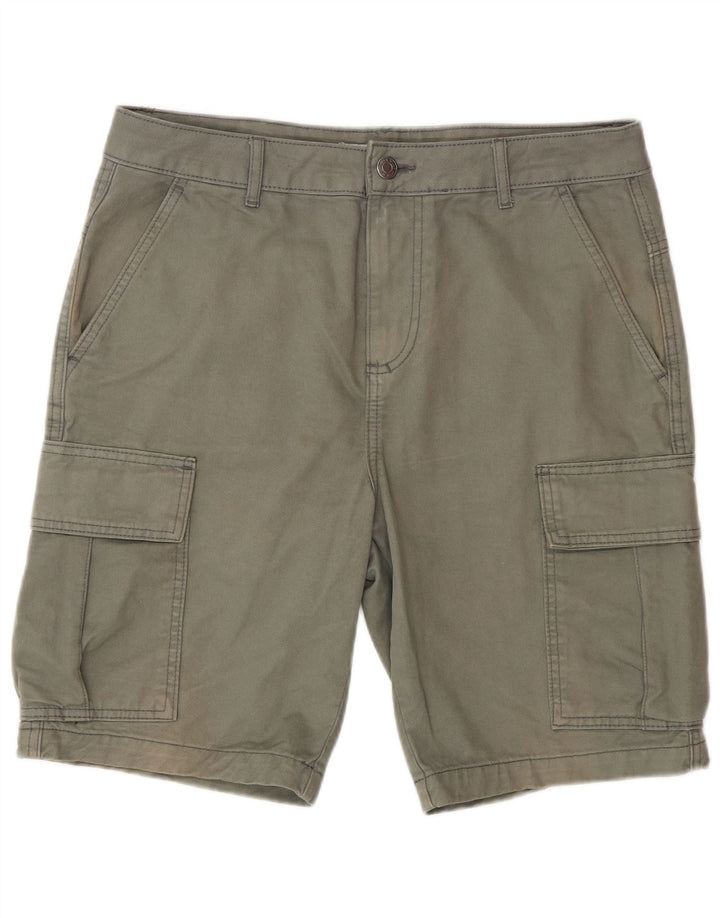 Jack Wills Herre Cargo Shorts Små W34 Khaki Bomuld