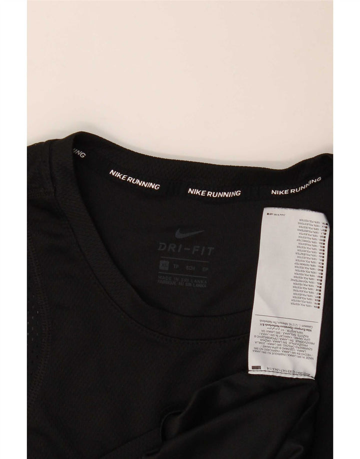 Nike Herre Dri Fit T-Shirt Top XS Sort Polyester