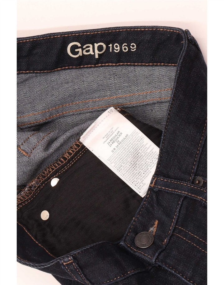 Gap Dame Bootcut Jeans W24 L33 Marineblå Bomuld
