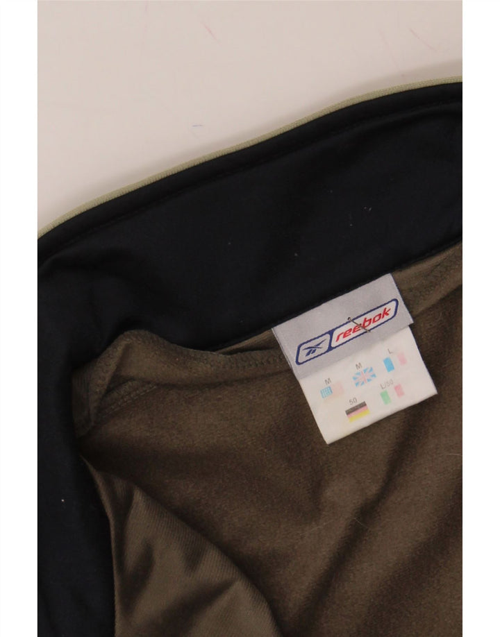 REEBOK Træningsdragt til mænd Topjakke Medium Brun Colourblock Polyester