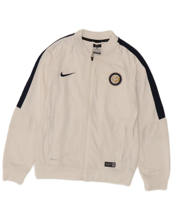 Nike Boys Inter Milan Træningsdragt Topjakke 12-13 år Stor Hvid