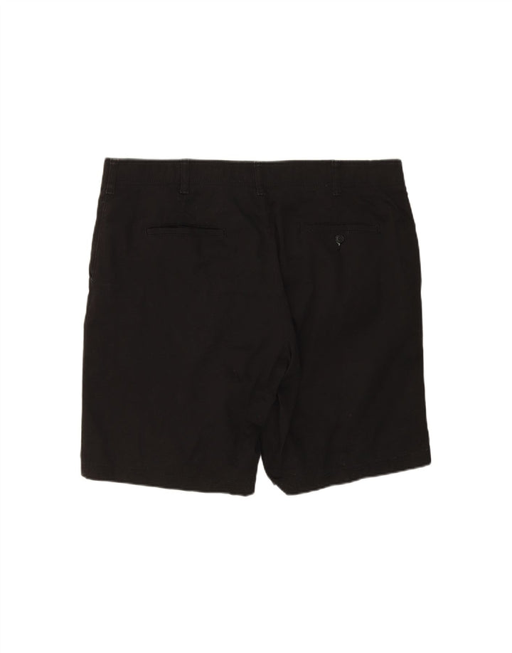 LEE Mens Motion Dry Chino Shorts W42 2XL Black Cotton