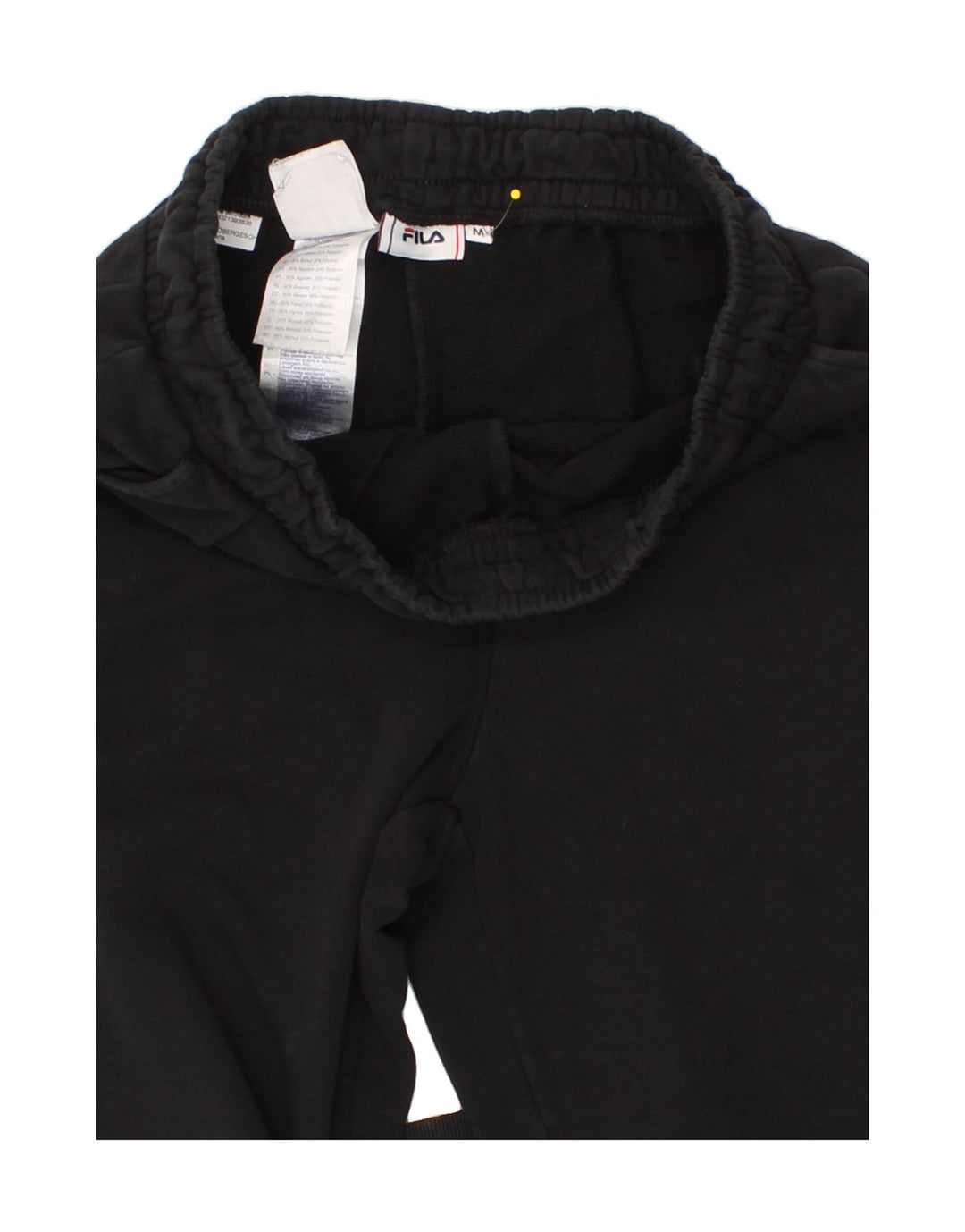 FILA Mens Tracksuit Trousers Joggers Medium Black Cotton Vintage Fila and Second-Hand Fila from Messina Hembry 