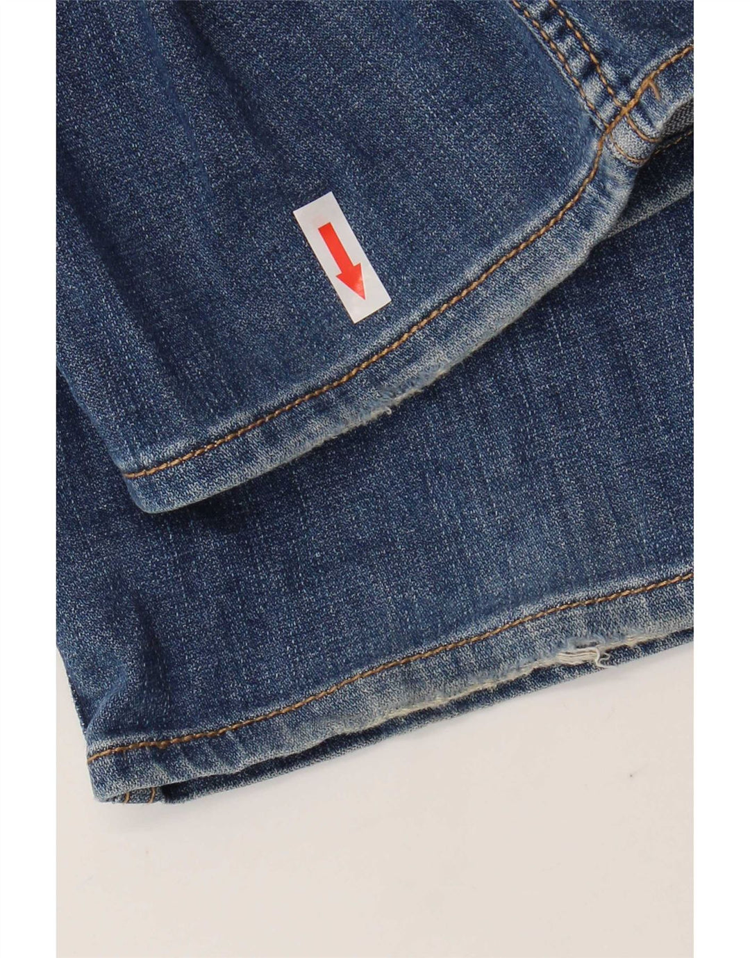 Calvin Klein Straight Jeans til mænd W31 L30 Blå Bomuld