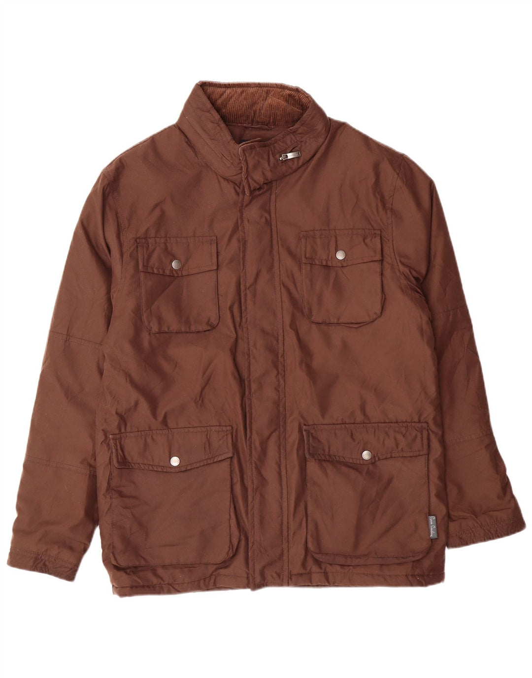 Pierre Cardin Herre Windbreaker Jacket IT 48 Medium Brun Polyester