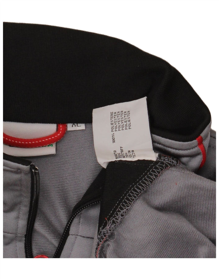 DIADORA Træningsdragt til mænd Topjakke XL Grå Colourblock Polyester