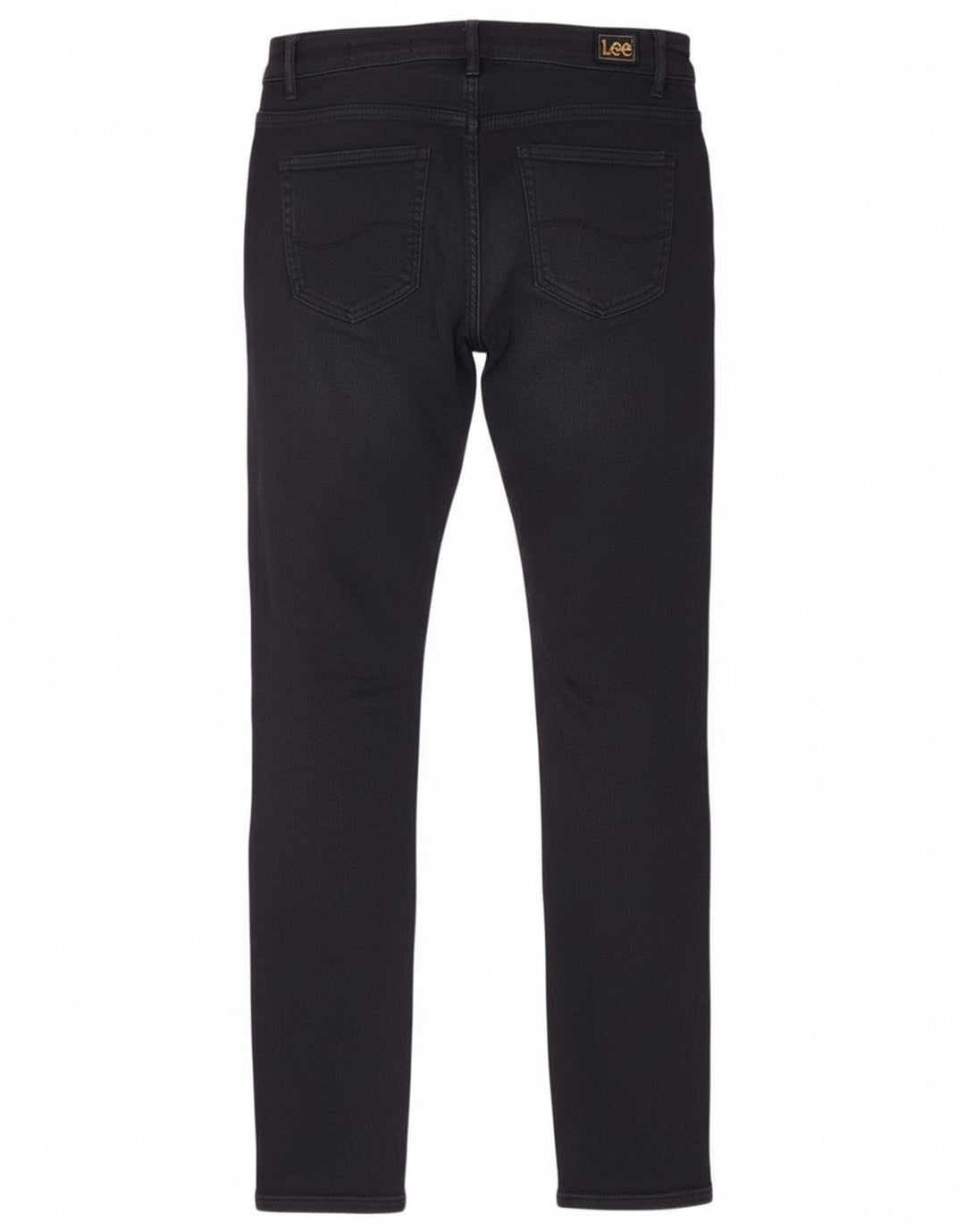 Lee Dame Mid Rise Skinny Jeans Large W32 L34 Navy Blue Viscose