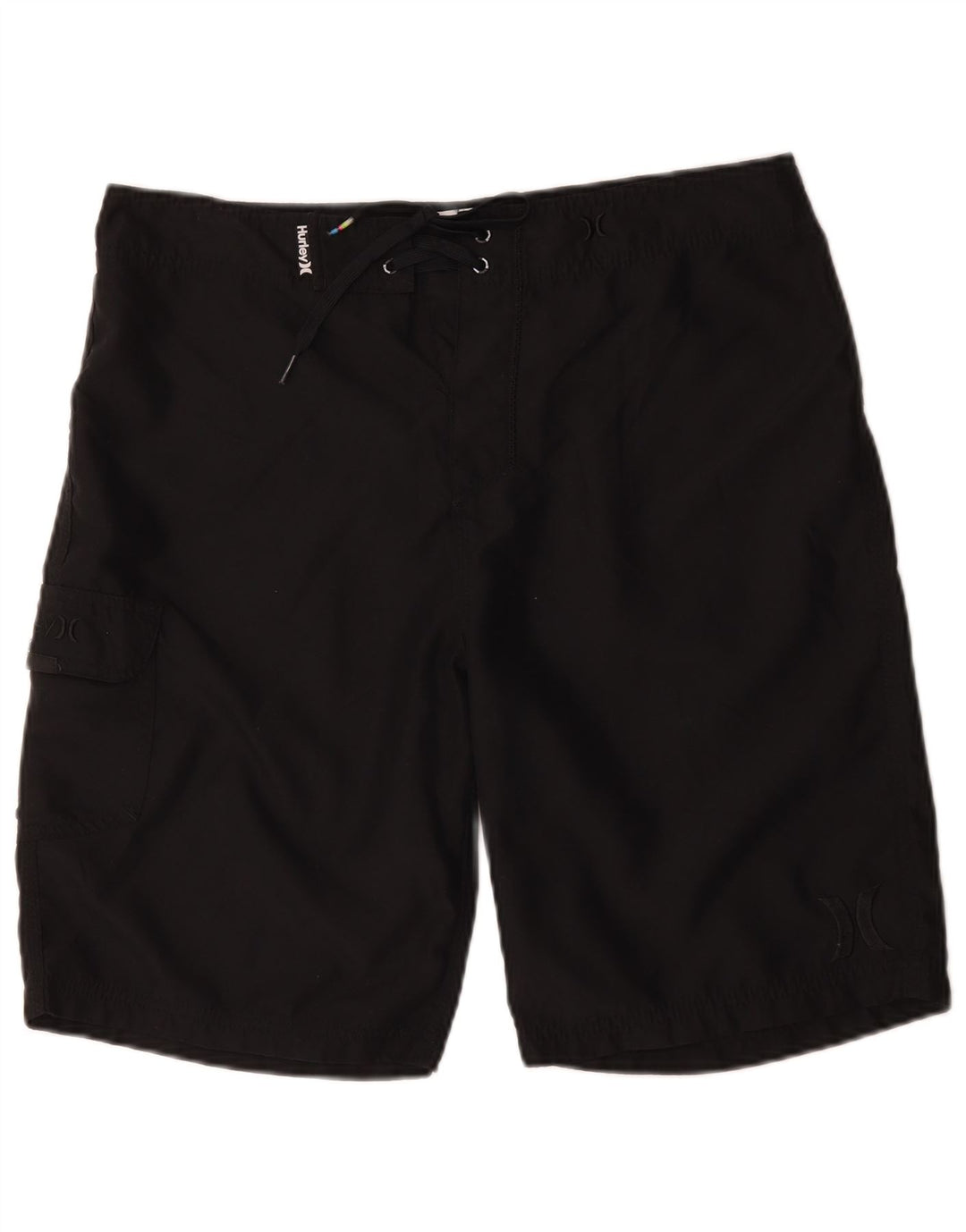 Hurley Badeshorts til mænd store sorte polyester