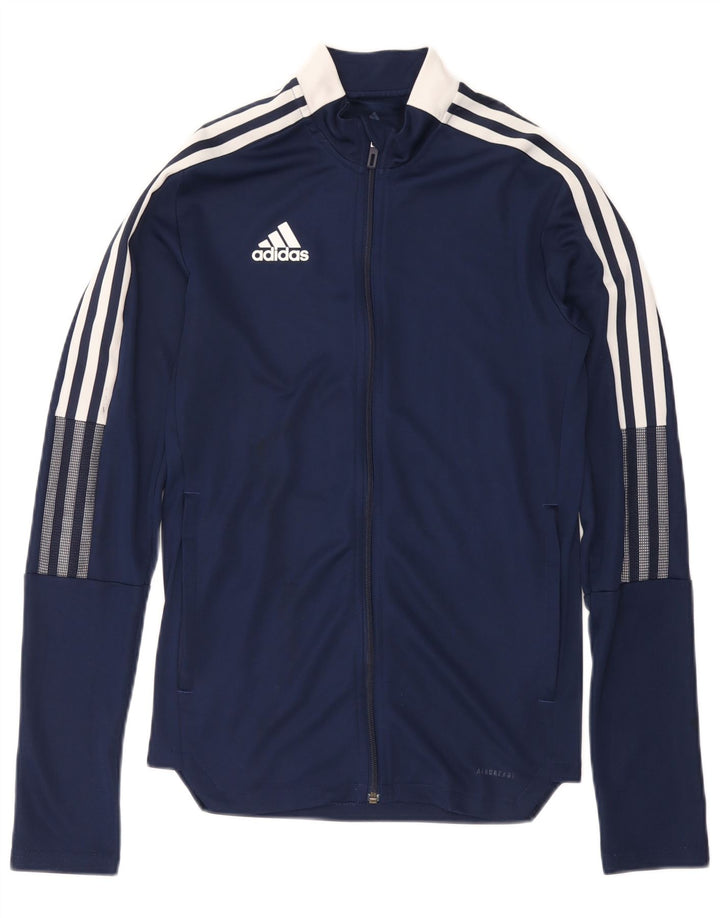 ADIDAS Aeroready træningsdragt topjakke til mænd XS marineblå polyester