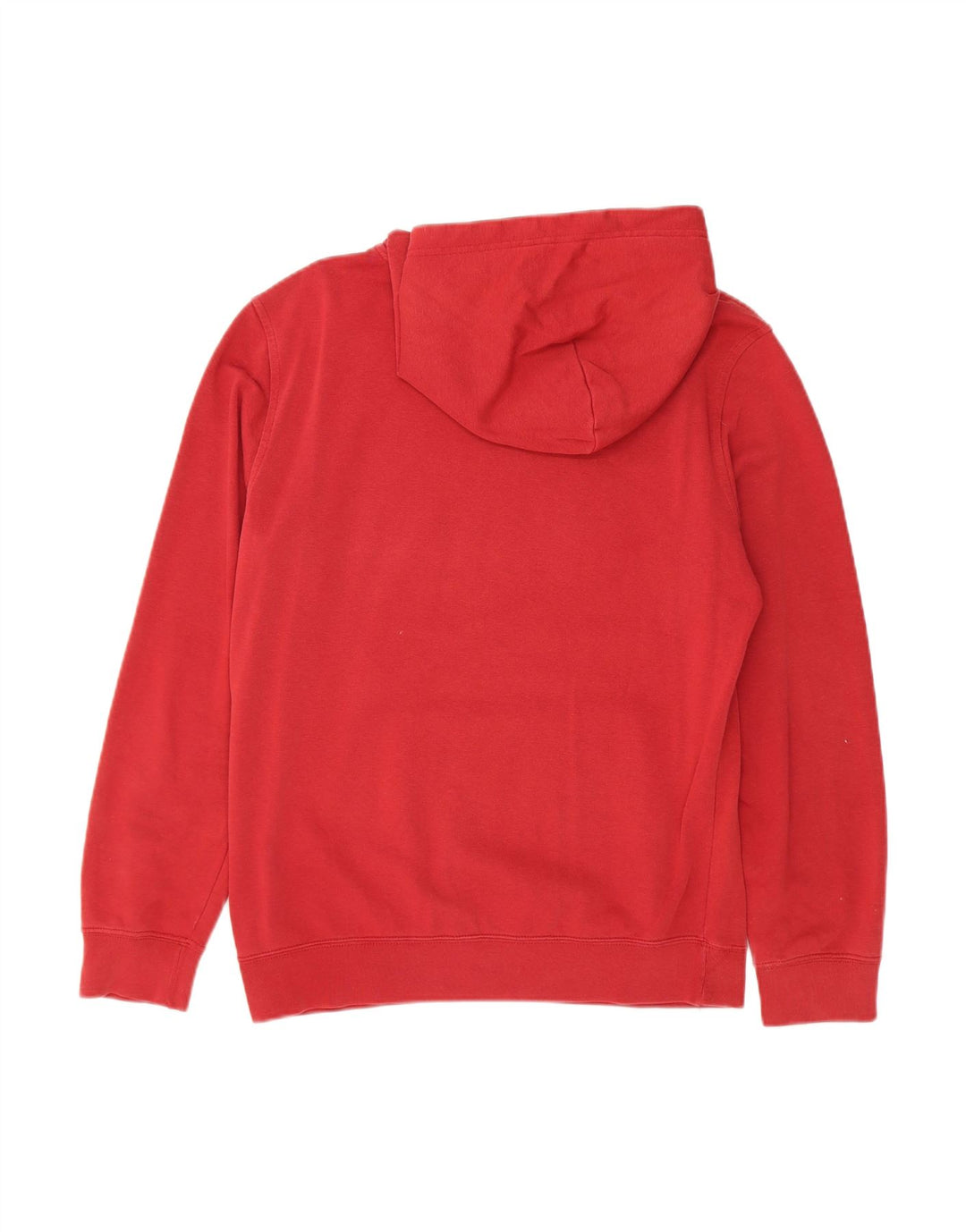 CHAMPION Mens Graphic Hoodie Jumper Medium Red Cotton