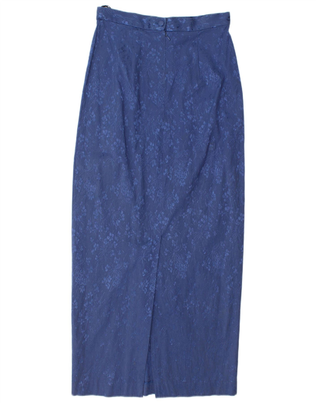 MONSOON Dame Twilight Maxi Pencil Skirt UK 12 Medium W26 Blue Floral