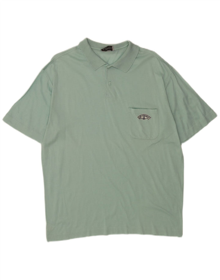 Les Copains Poloshirt til mænd IT 52 Stor grøn bomuld
