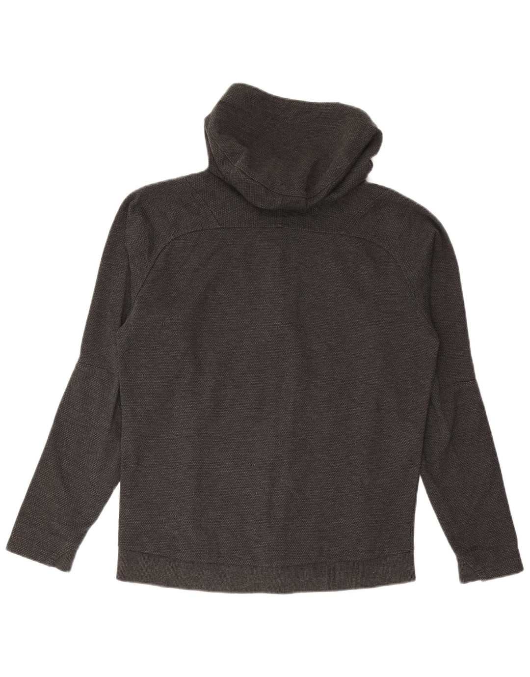 PUMA Herre Italia grafisk hættetrøje med lynlås, lille grå bomuld