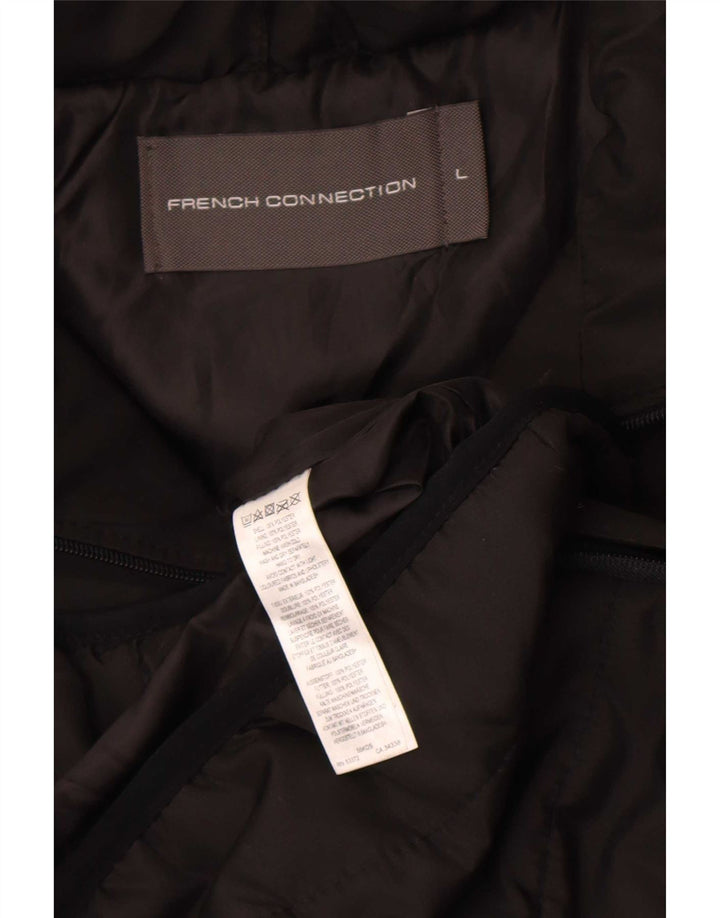 French Connection Polstret jakke til mænd UK 40 Stor sort polyester