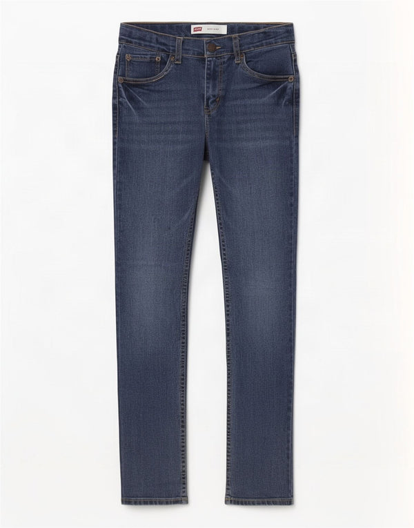 Levi's Boys 511 Slim Jeans 11-12 år W24 L28 Blå Bomuld