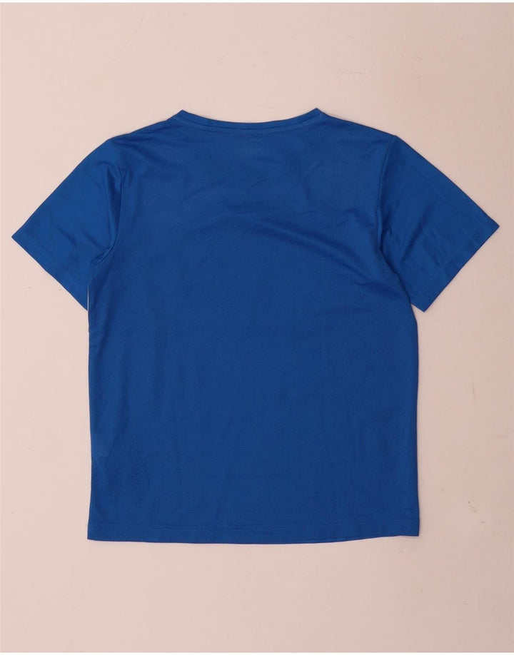 Puma Boys T-Shirt Top 13-14 år Blå Colourblock Polyester