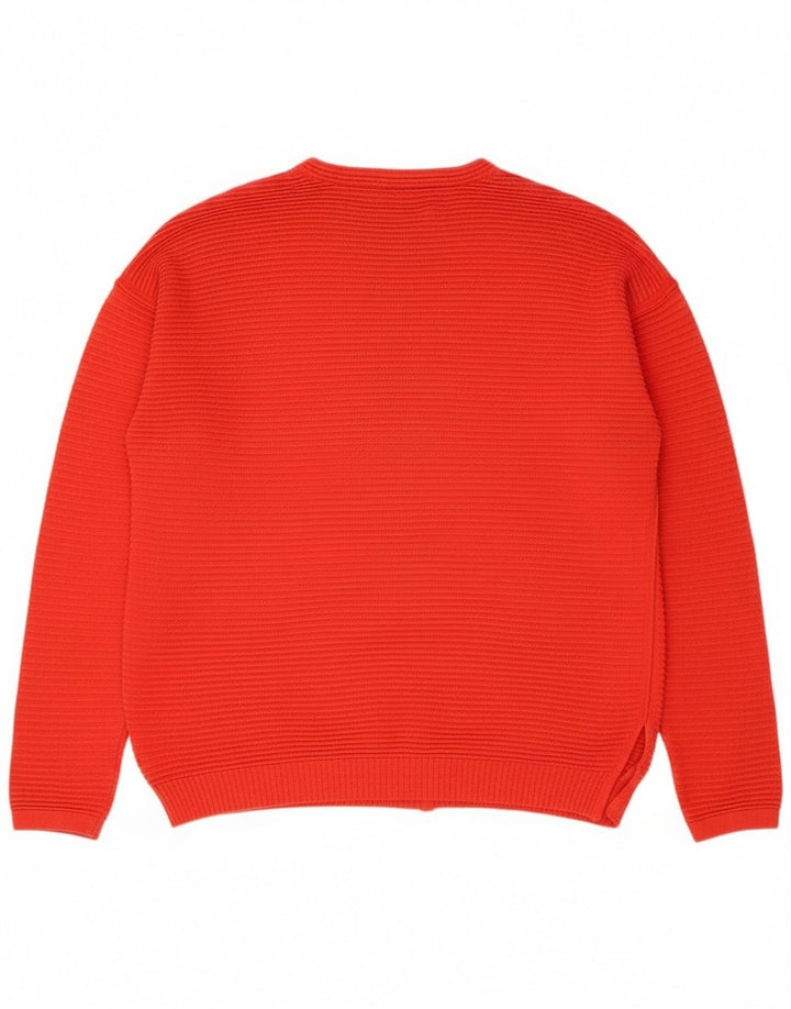 Tog 24 Dame Crew Neck Jumper Sweater UK 10 Small Red