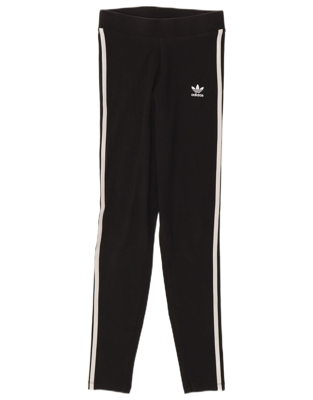 Adidas Dame Leggings UK 8 Small Black Bomuld