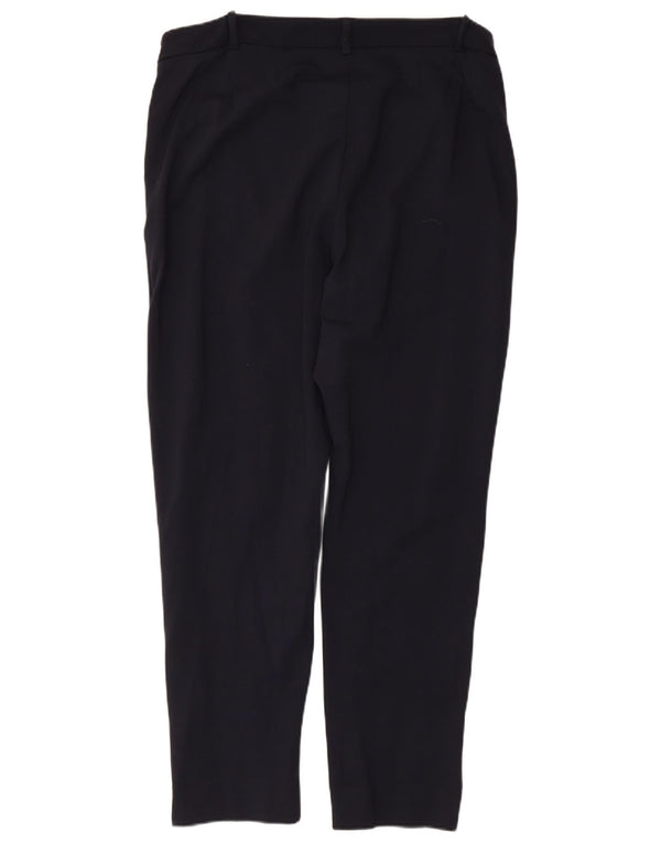 Marks & Spencer Dame Slim Chino Bukser UK 18 XL W36 L28 Navy Blue
