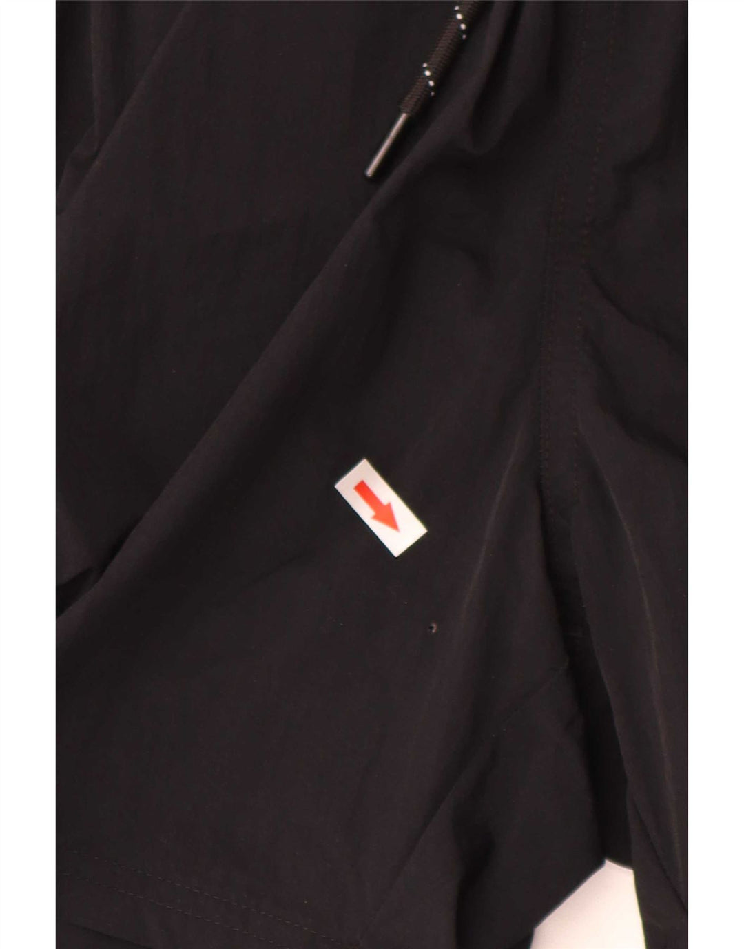 Hugo Boss Herre grafiske svømmeshorts Medium Sort Polyamid