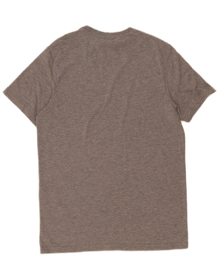 Lyle & Scott Herre T-shirt Top Medium Grey Flecked Polyester