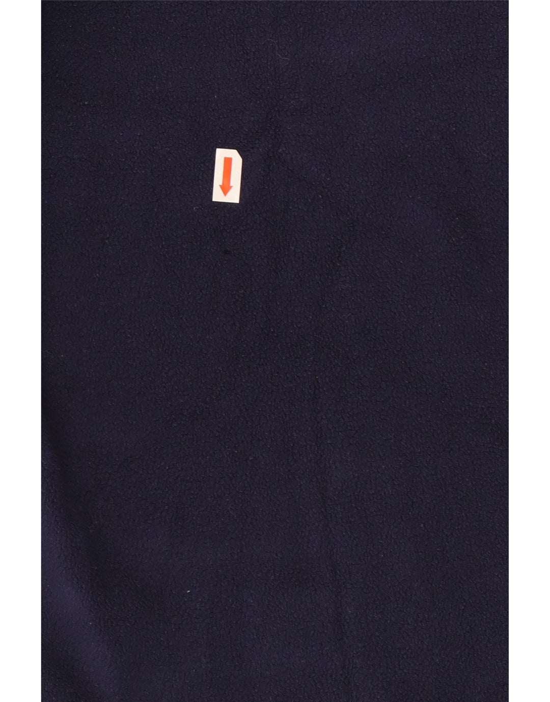 Kappa herre lynlås hals fleece jumper stor marineblå polyester