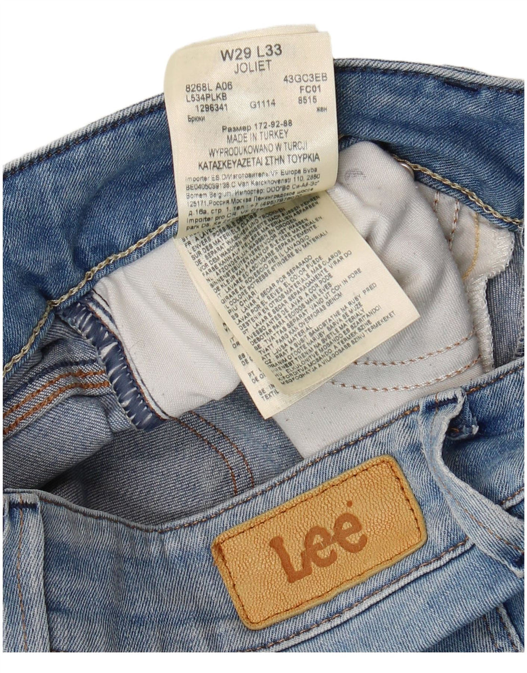 Lee Dame Joliet Bootcut Jeans W29 L33 Blå Bomuld