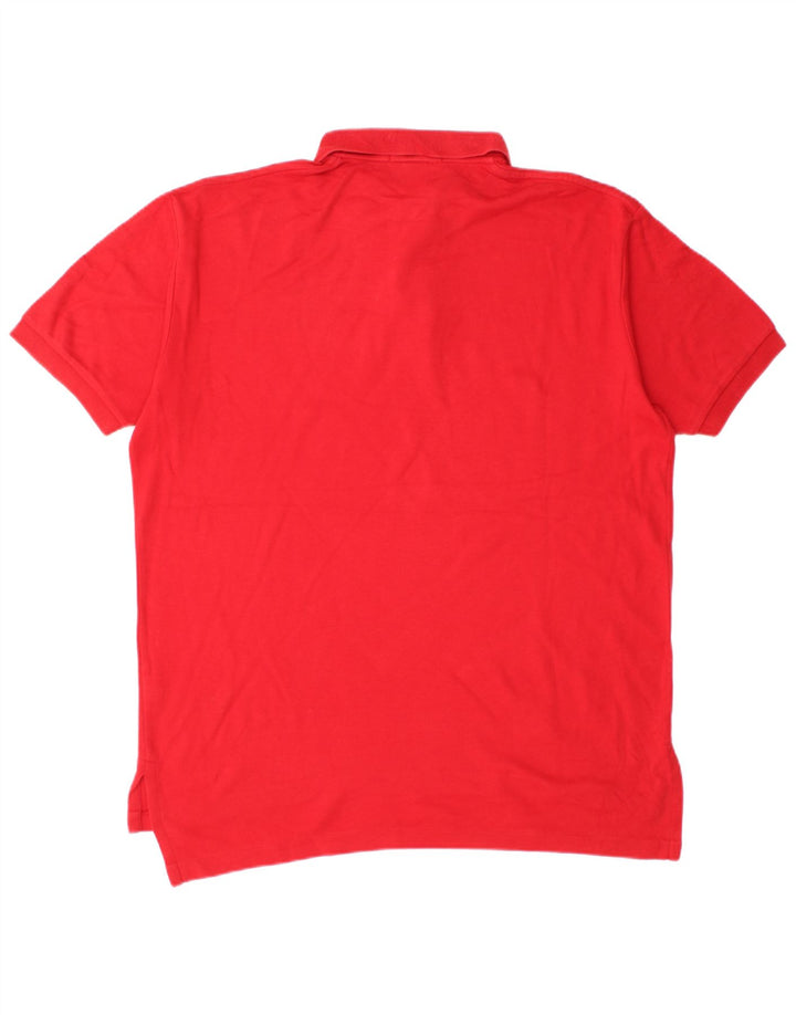 Polo Ralph Lauren Herre poloshirt Medium rød bomuld