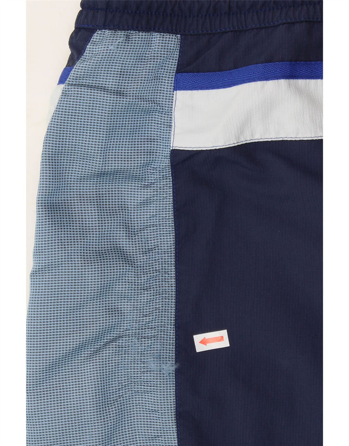 COLMAR Mens Sport Shorts IT 50 Large Navy Blue Colourblock Polyester Vintage Colmar and Second-Hand Colmar from Messina Hembry 